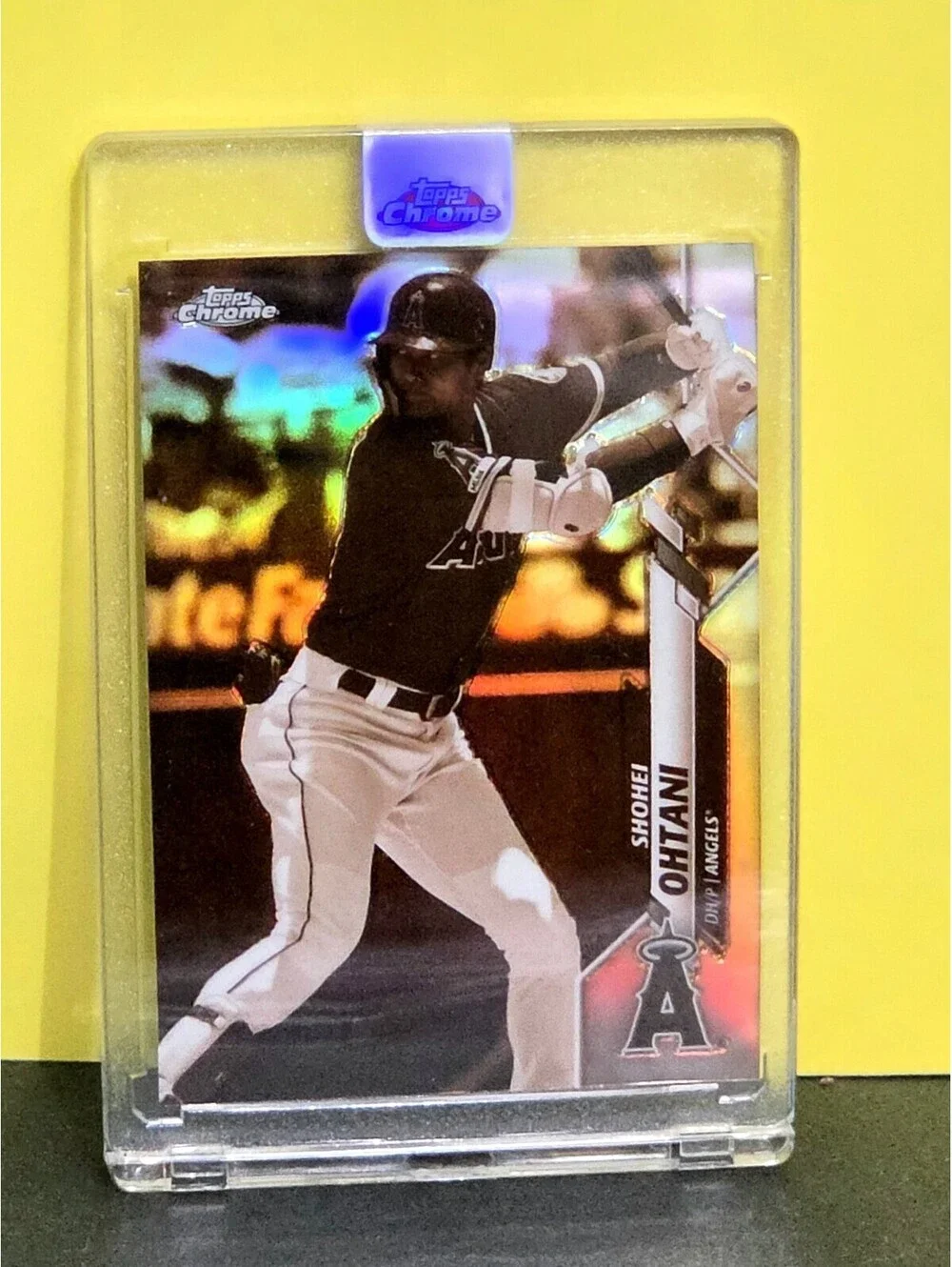 2020 TOPPS CHROME SEPIA REFRACTOR #21 SHOHEI OHTANI Sealed Encased 🥵🥵🔥🔥